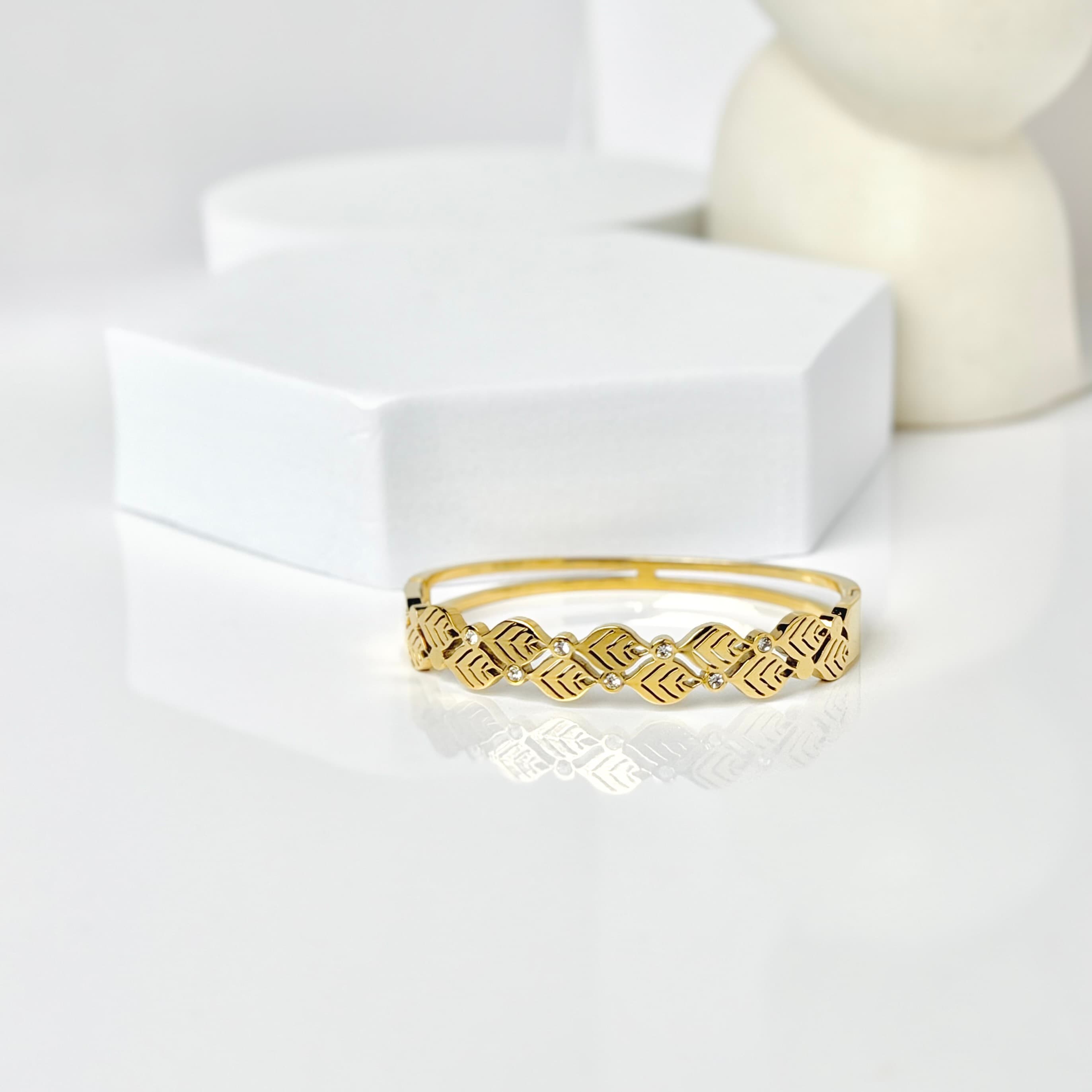 Verdant Grace Bangle thumbnail 1