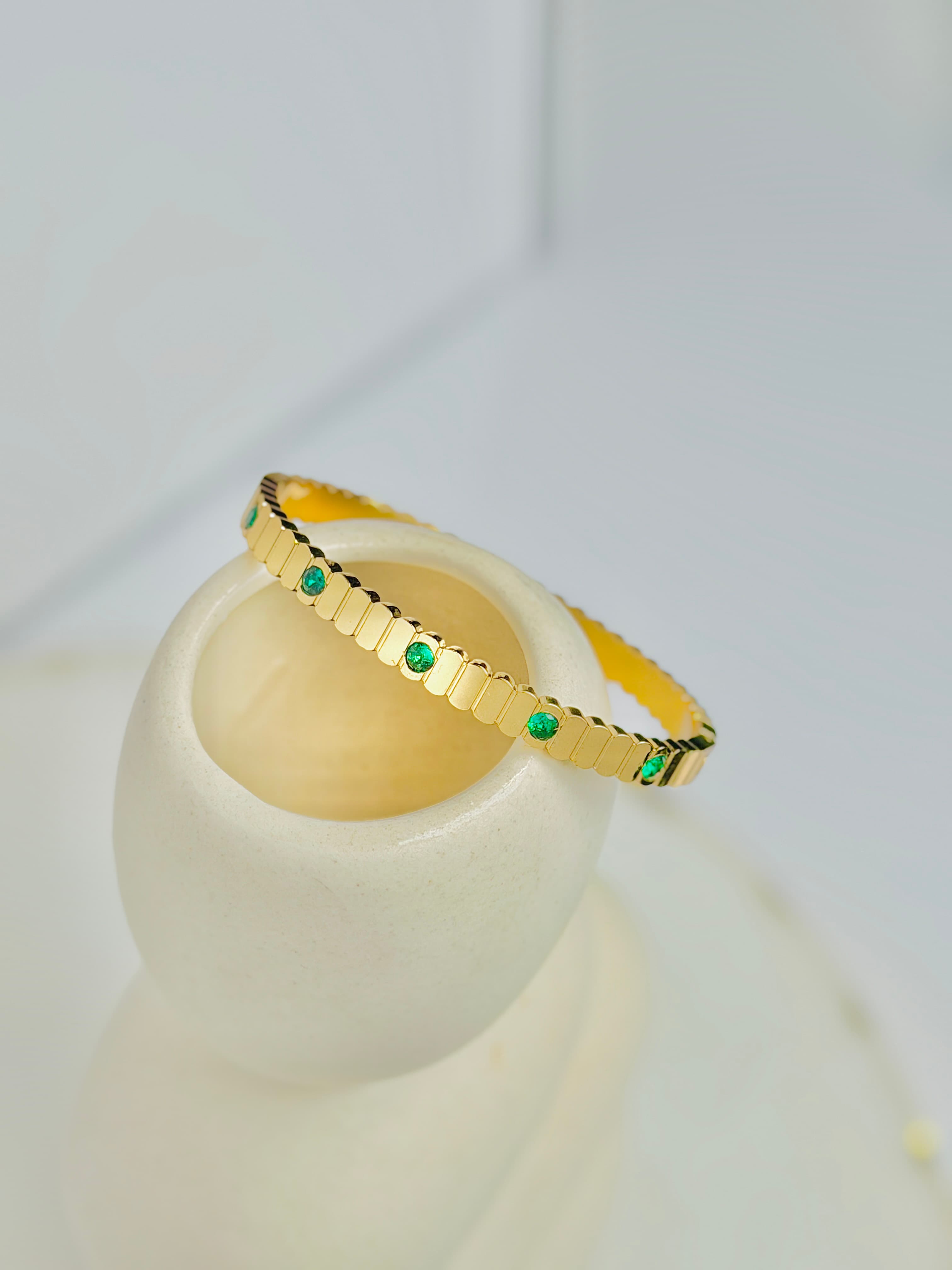 Emerald Royale Bangle thumbnail 3