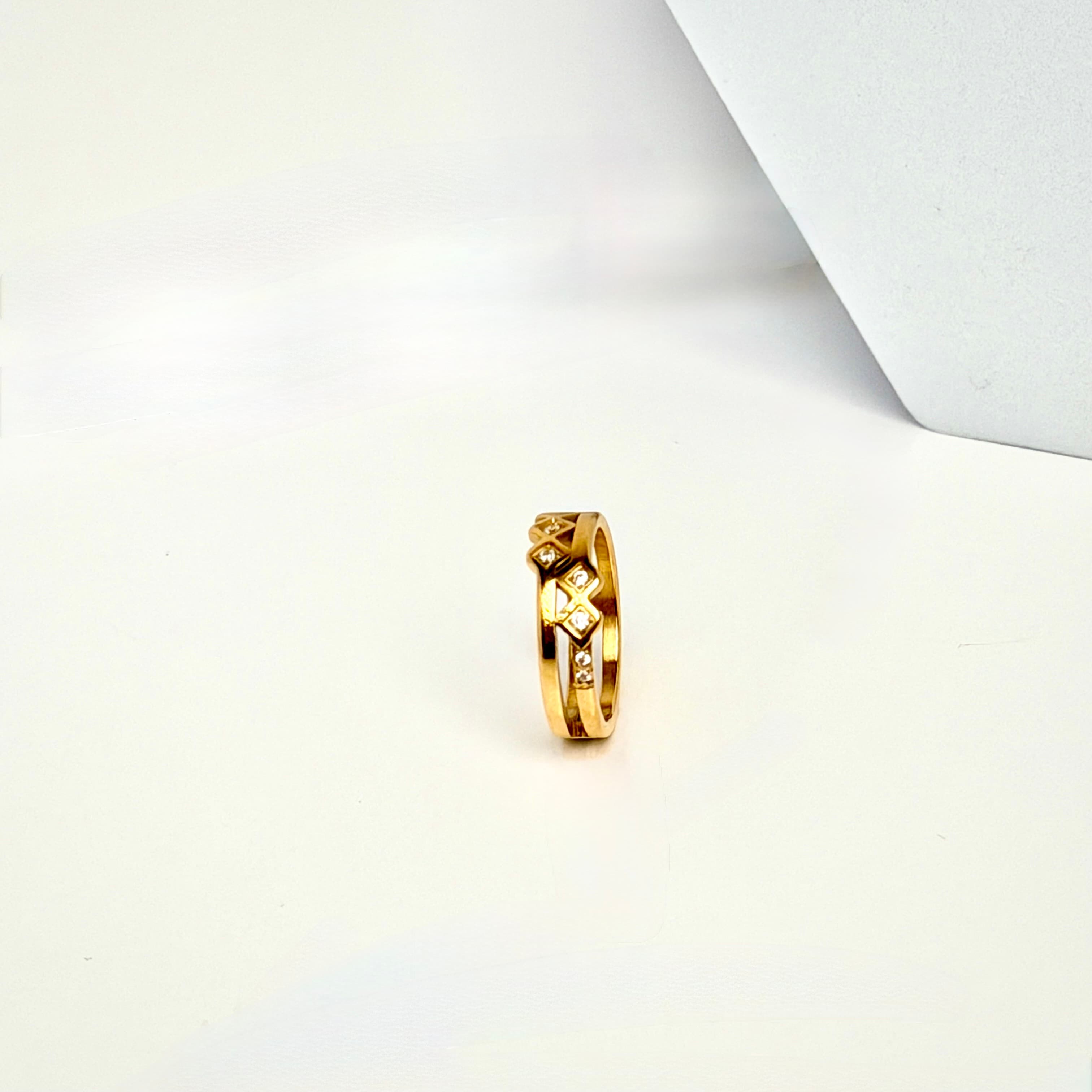 Royal Lattice Gold Ring  thumbnail 8