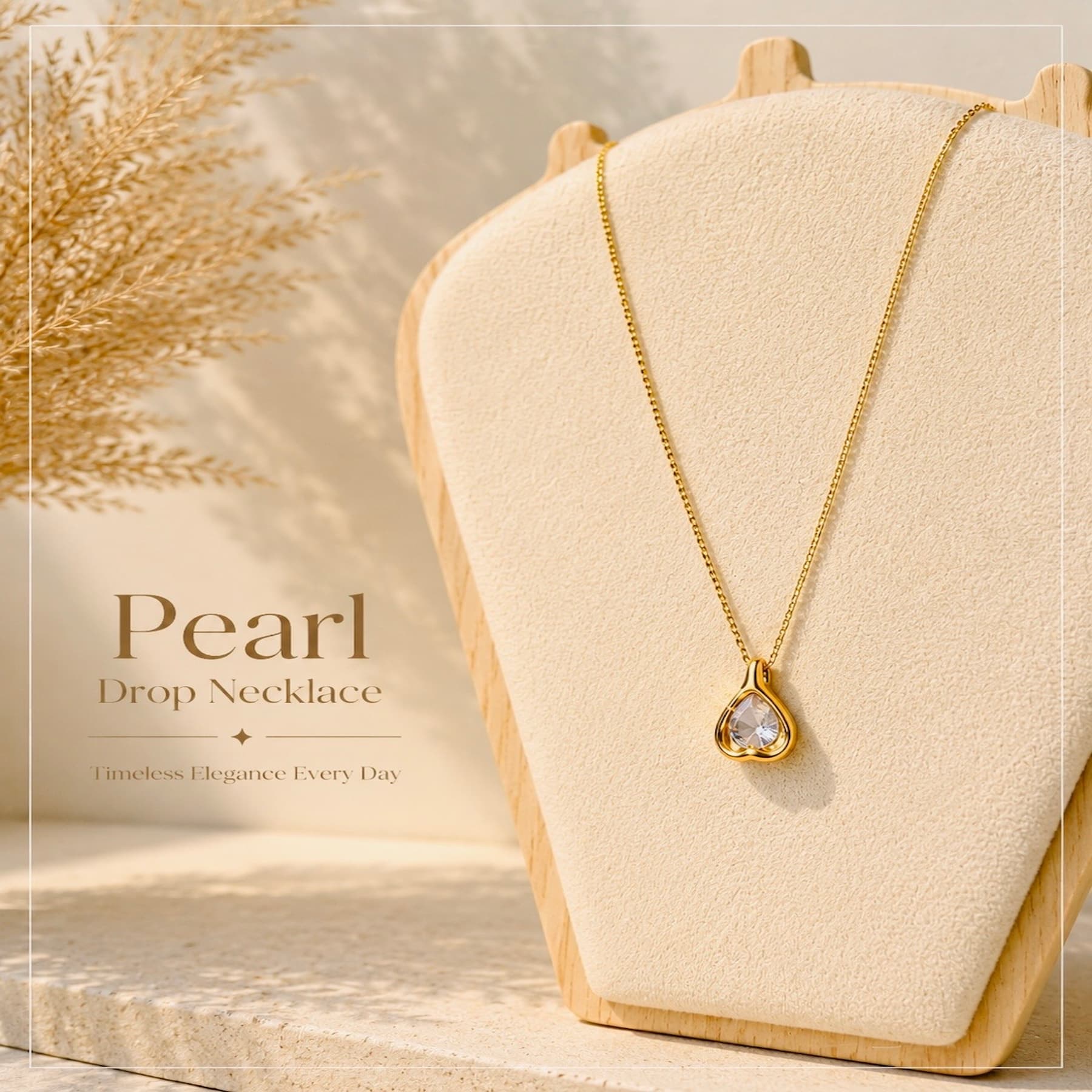Pearl Drop Necklace 