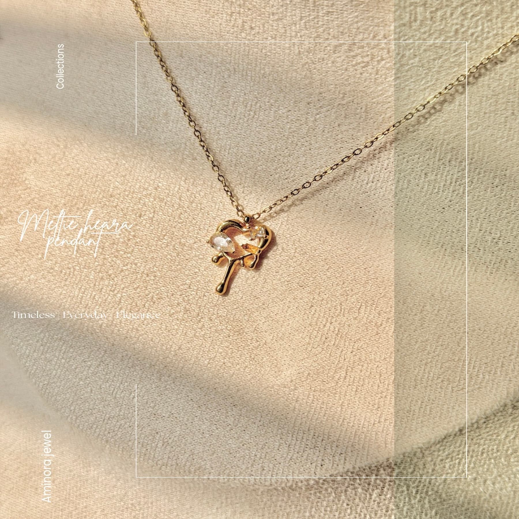 Meltie Heart Pendent  image 1
