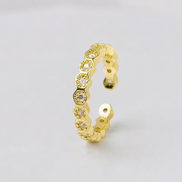 Halo Crystal Ring image 2