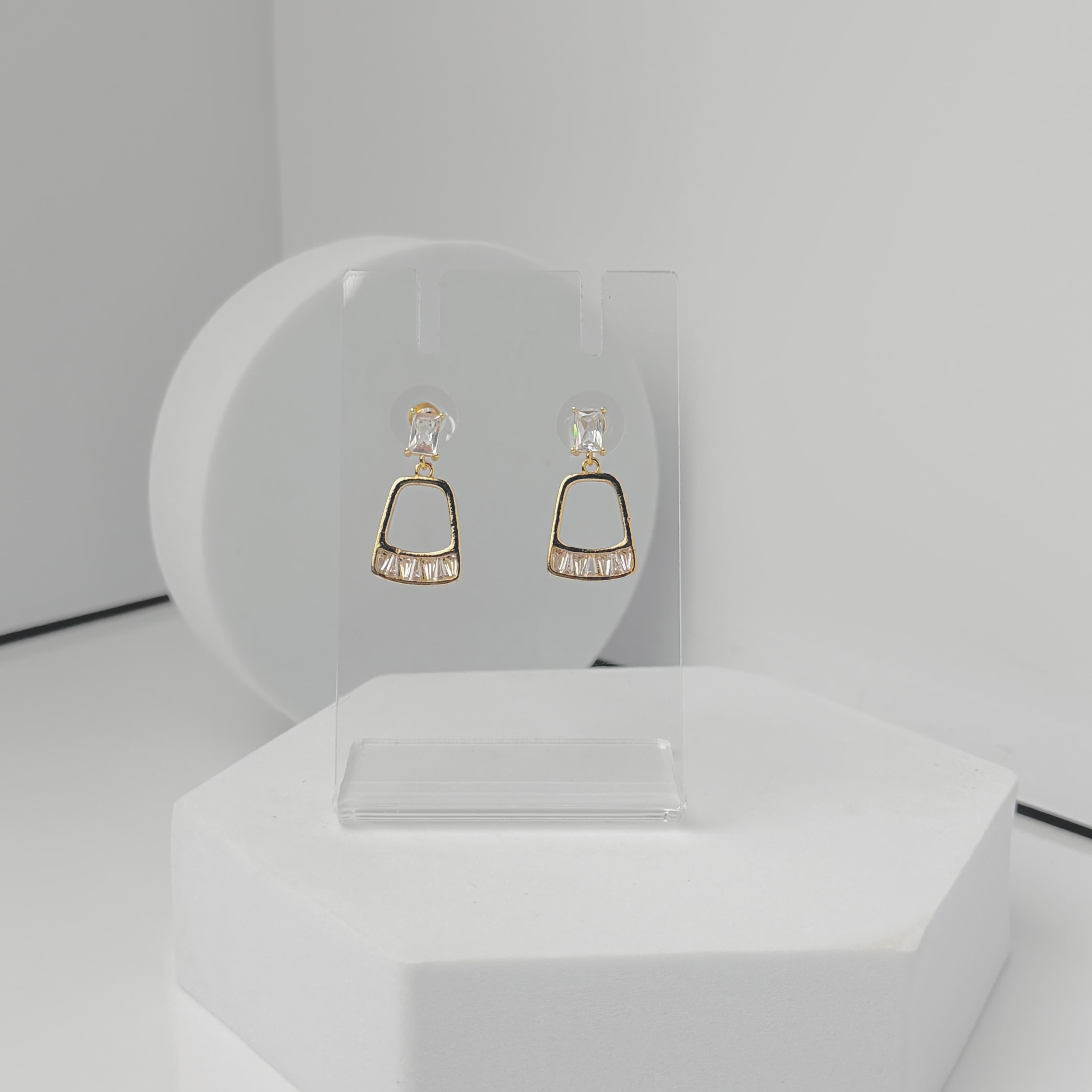 Celeste Baguette Earrings image 2