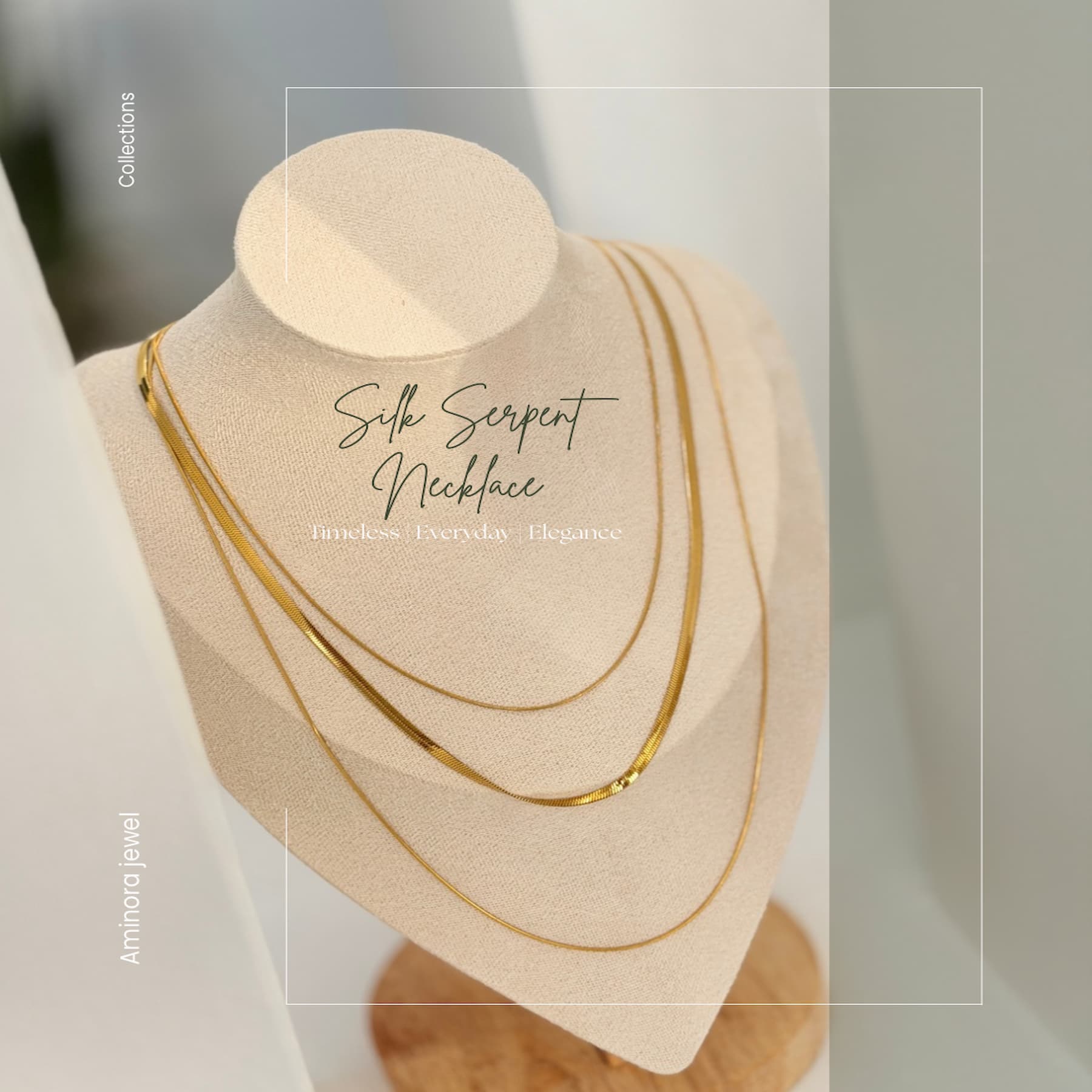 Silk Serpent Necklace image 1
