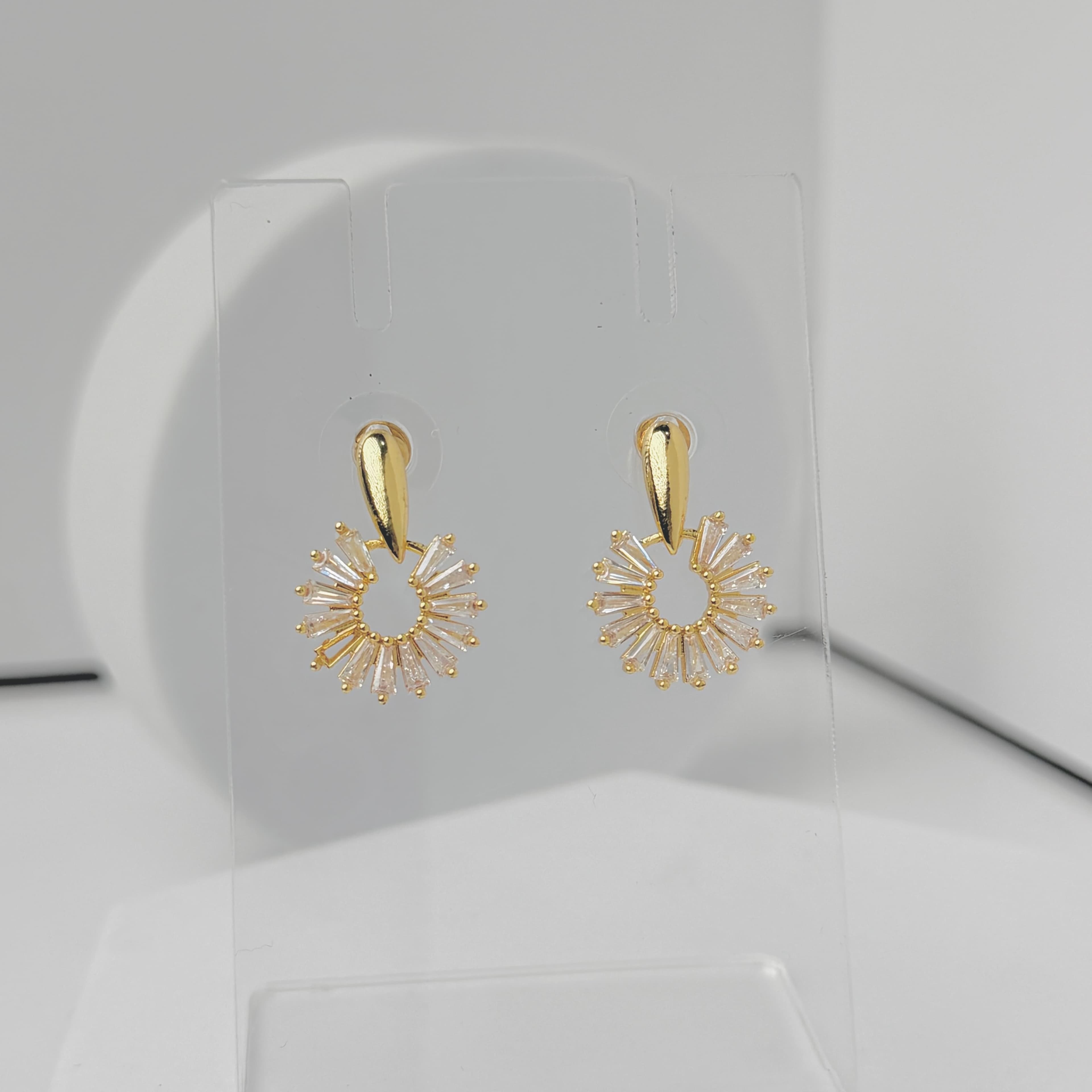 Solara Crystal Earrings image 1