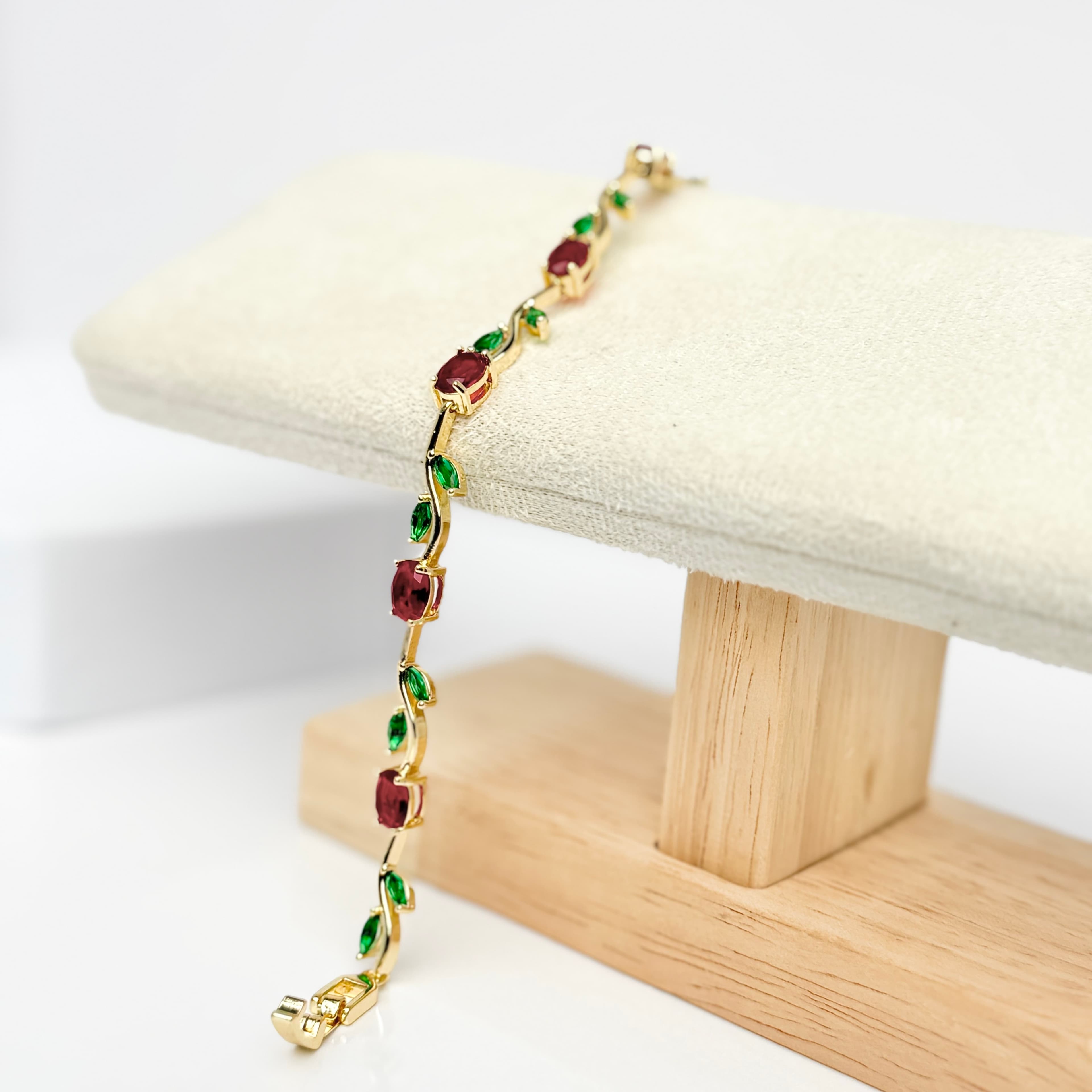 Tulira Ruby Bracelet image 3