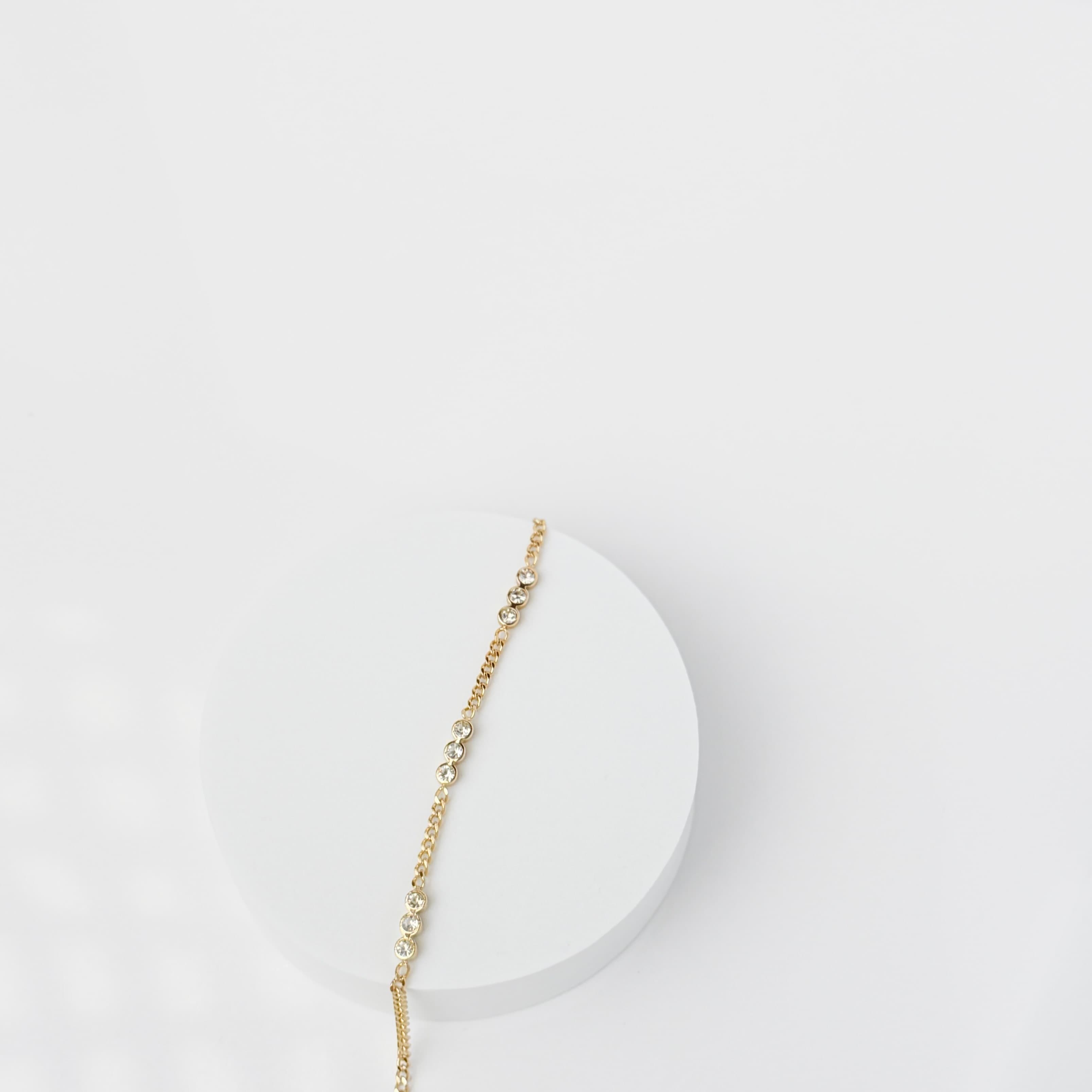 Lunaria Crystal Bracelet image 2