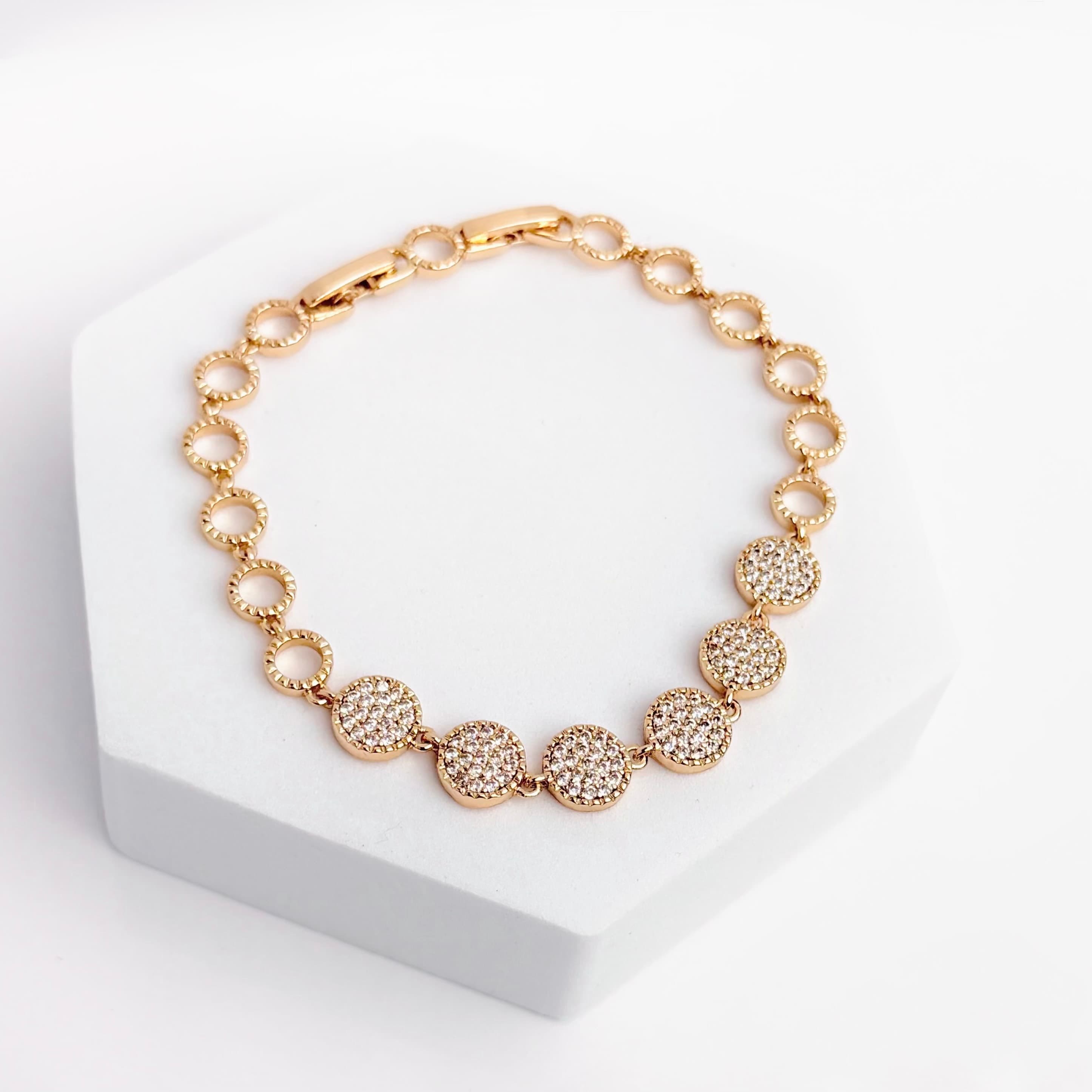Crystal Halo Bracelet image 2