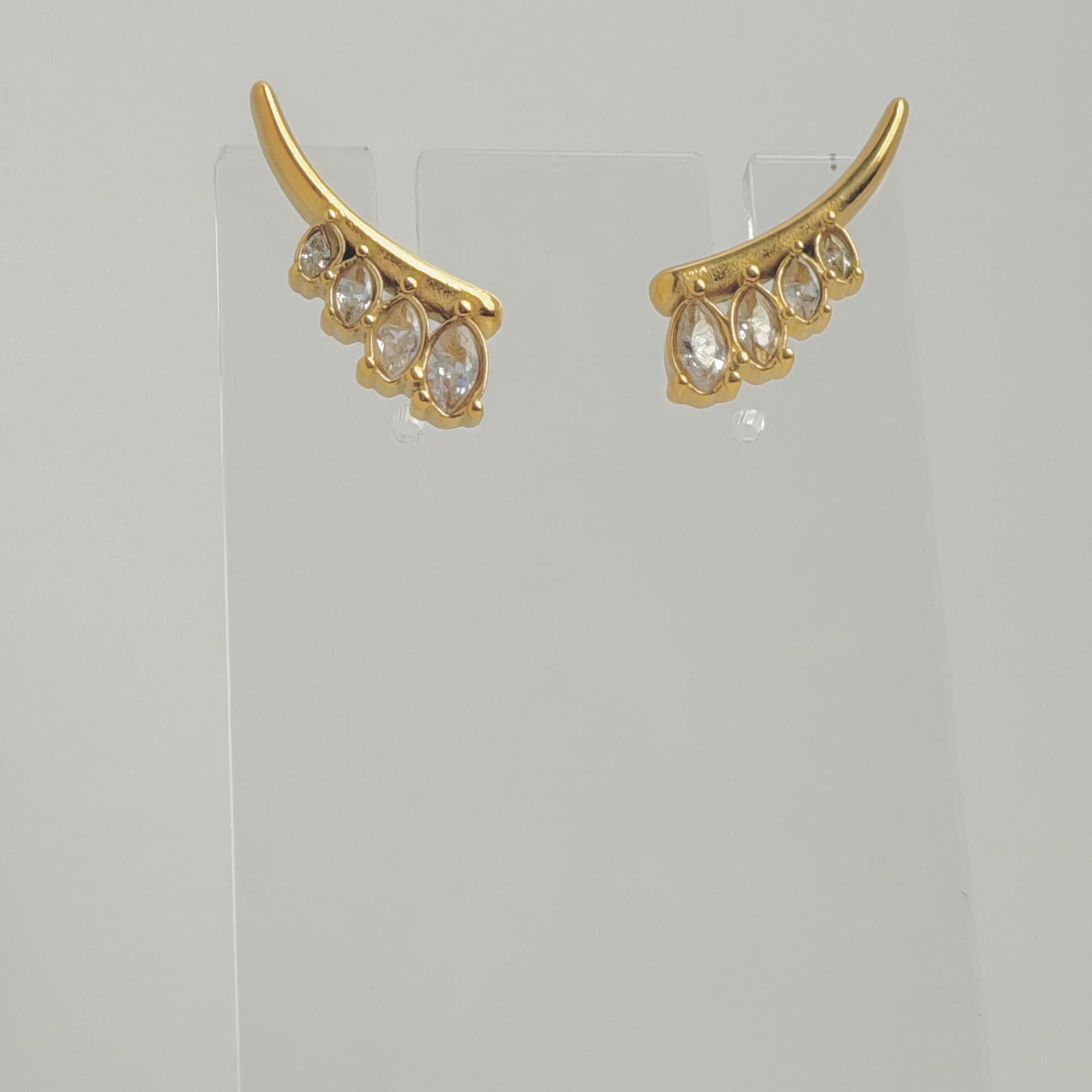 Crystal Cascade Earrings image 3