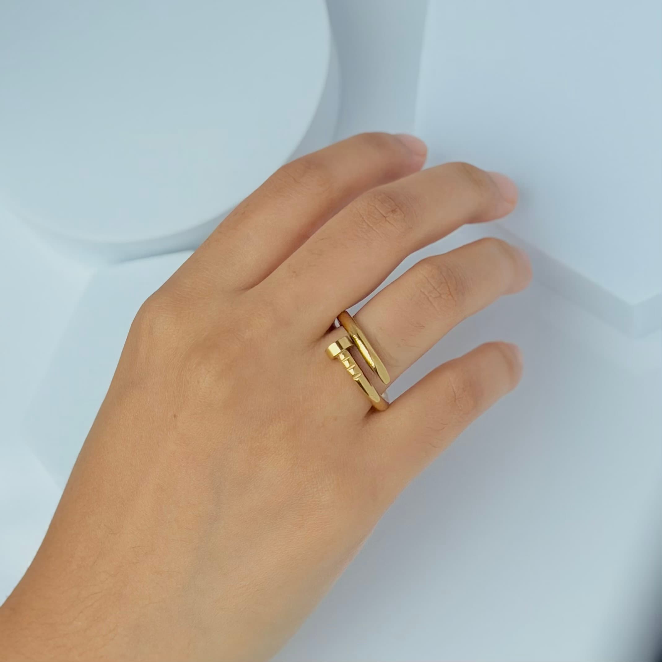 Élan Double Band Ring image 4