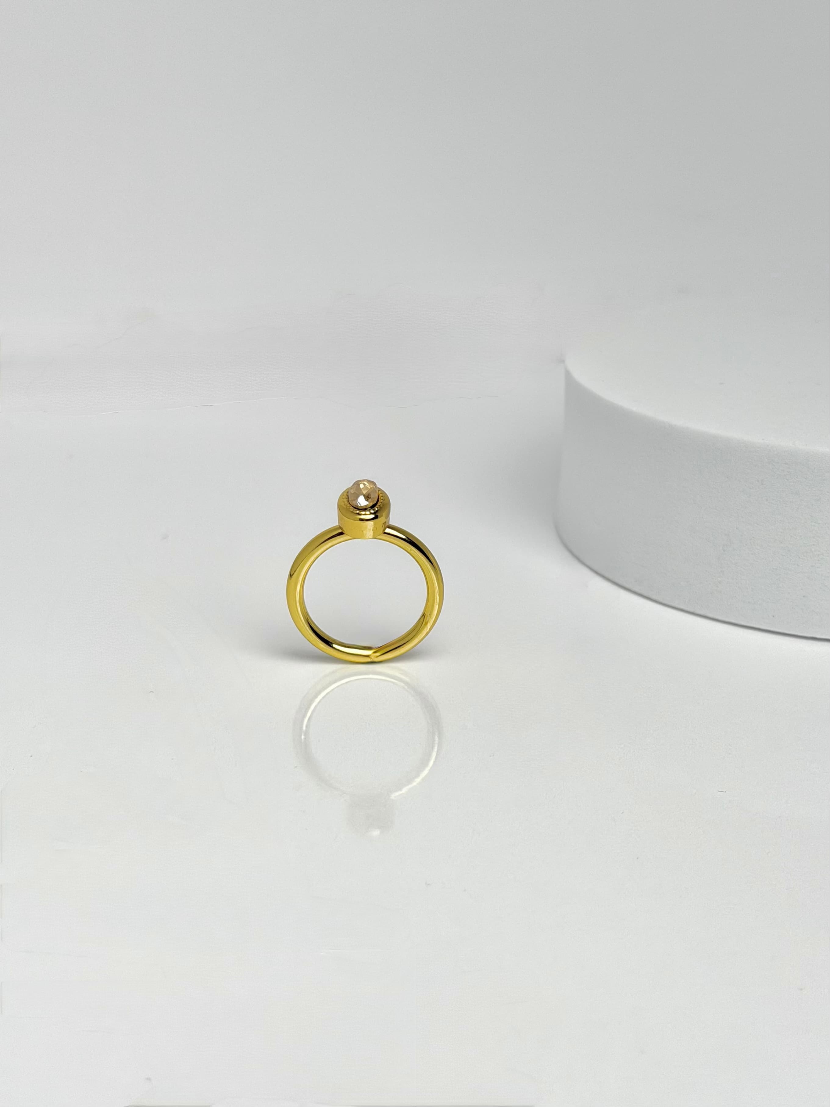 Amber Halo Ring image 4